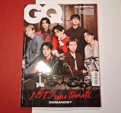 Bts rivista magazine gq - -,