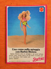 PUBBLICITA' ORIGINALE ADVERTISING "BARBIE RIVIERA" MATTEL del 1990