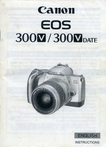 Canon eos 300v 35mm - 300v, fotocamera