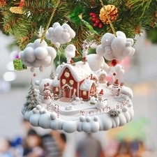 Ornamento pendente in acrilico