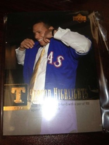 Upper deck 2001 texas - deck, rangers