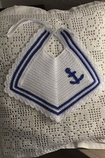 Bavaglino uncinetto stile - uncinetto, lupo