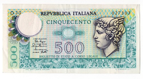 Italia repubblica banconote - italia,