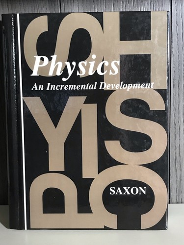 Saxon physics textbook and - textbook,