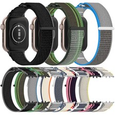 For Honor Watch5 Sport Watch Tessuto Nylon Loop Cinturino Orologio Ricambio