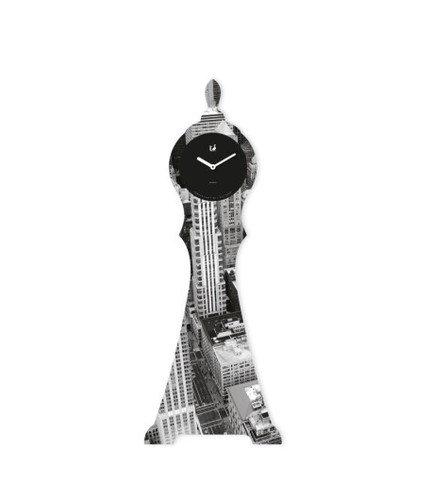 Orologio parete oca nera - da,