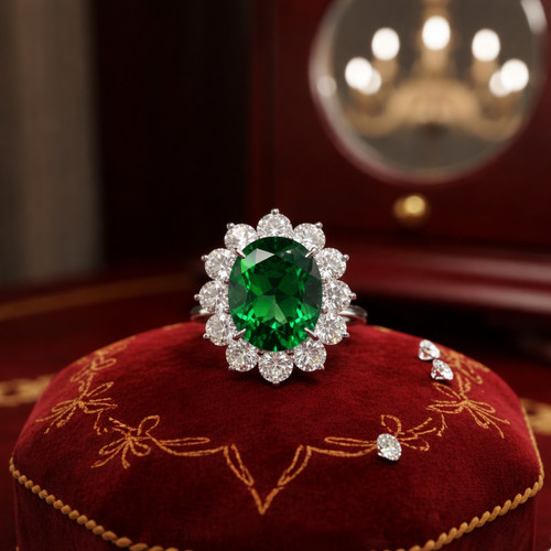 Anello taglio ovale - taglio,