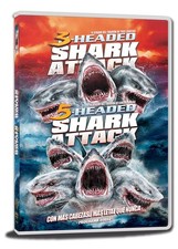 Pack of 3-HEADED SHARK ATTACK