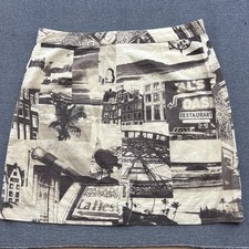 Gonna giornale Dolce & Gabbana donna taglia 44 fotografia stampa AOP all over