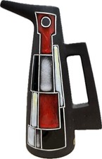 Stupendo vaso becco smaltato
