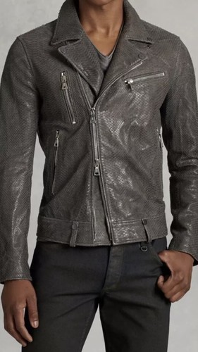 Giacca pelle biker john - giacca,