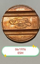 gettone telefonico 7606 - ESM-