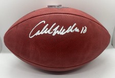 Caleb William Autografo Wilson NFL Gioco Calcio Chicago Bears!! Fanatici