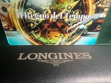 🔴 LONGINES box scatola orologio cofanetto astuccio custodia extra LUNGO vintage