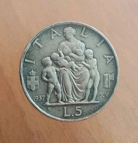 Rara lire 1937 - -,