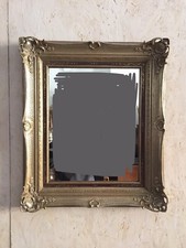 GRANDE SPECCHIERA IN LEGNO E PASTIGLIA IN STILE BAROCCHETTO ROCOCO ANNI '50