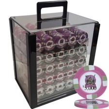 SET 1000 FICHES POKER ARGILLA