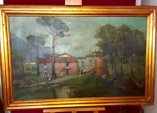 Dipinto quadro olio tela - dipinto,