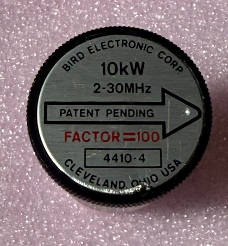 Bird 4410a thruline wattmeter - 4410a,