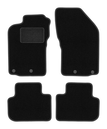 Tappetini velluto nero alfa - velluto,