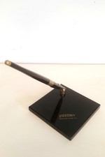 PORTAPENNA DA SCRIVANIA CON PENNA A SFERA PUBBLICITARIO CEMENTIERA FIBRONIT