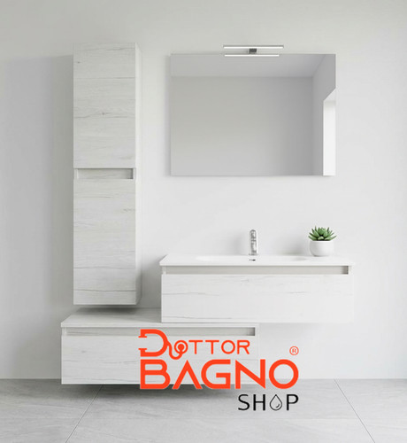 Arredo bagno sospeso moderno - bagno,