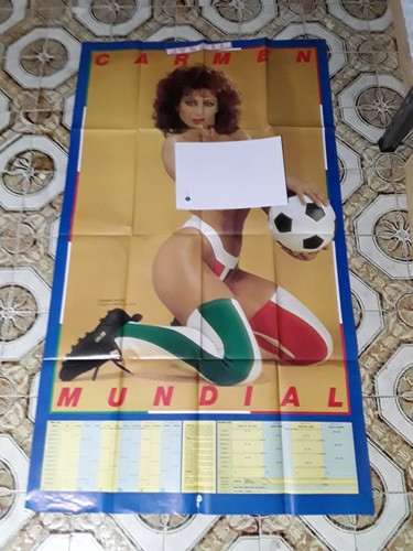 Poster playmen giugno - poster, 1982