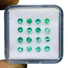 16 pezzi smeraldo colombiano