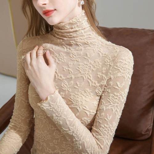 Maglione donna collo