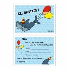 Inviti Compleanno Set di 10