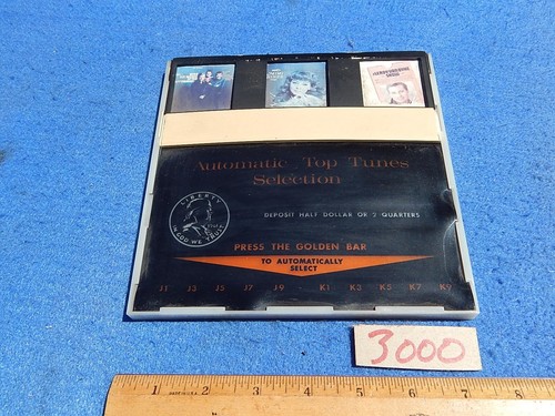 Wurlitzer 3000 3010 display - wurlitzer,