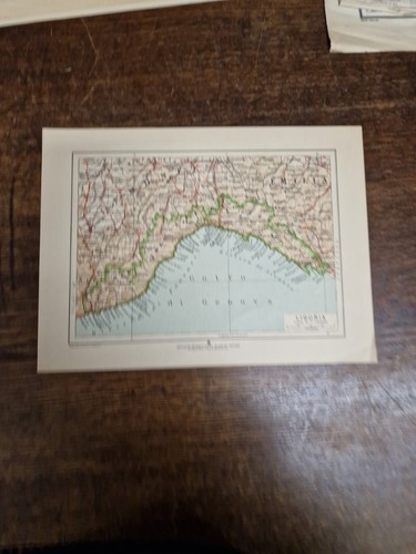 Mappa carta liguria - carta,