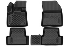 KIT TAPPETINI 3D COMPATIBILE CON for PEUGEOT 3008 2016-2023, SUV, 4 pcs.