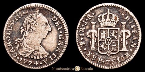 Carlos iii real - iii, (3,31g)