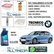 TAGLIANDO FILTRI E OLIO