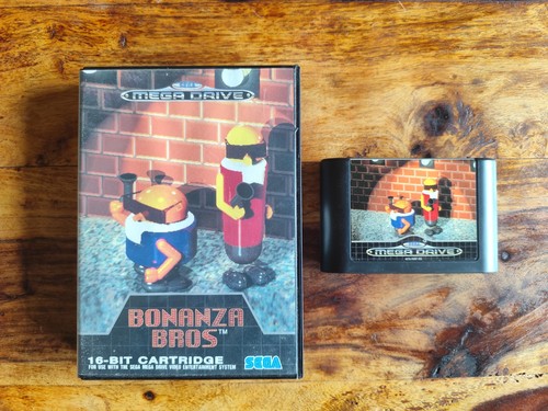 Bonanza bros mega drive - bros, sega