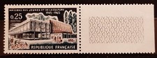 Francobolli Francia Casa Giovani Gioventù e Cultura Troyes 1965