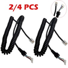 2/4PCS MH-48 MH-42 6Pin Cavo Del Cavo Del Microfono Cavo Per Yaesu FT-7900R FT-2900R
