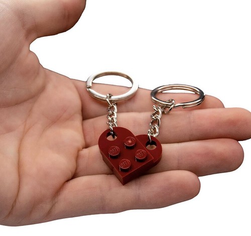 Portachiavi lego cuore - lego,