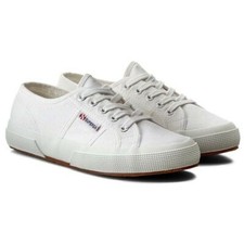 SUPERGA SCARPE 2750 UOMO DONNA COTU CLASSIC S000010 901 BIANCO DAL 35 AL 44