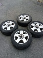 4 Cerchi Originali Wolkswagen Da 15 Con Gomme Asta Da 9,90 Senza Riserva 