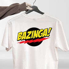 T shirt BAZINGA nuova