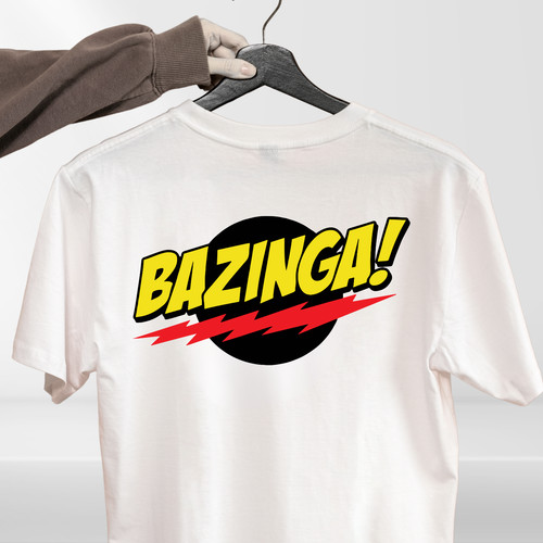 Shirt bazinga nuova - t,