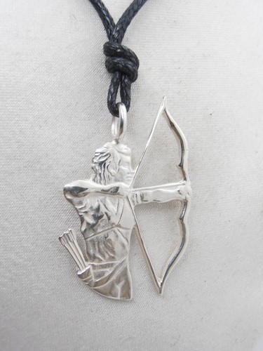 Arciere ciondolo in argento - ciondolo,