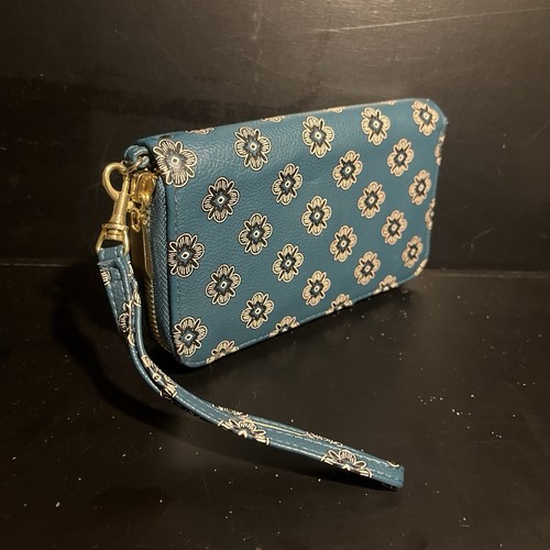 Braccialetto floreale blu - , con
