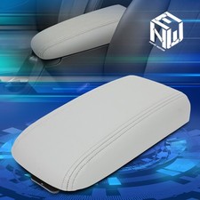 Grey Center Console Leather