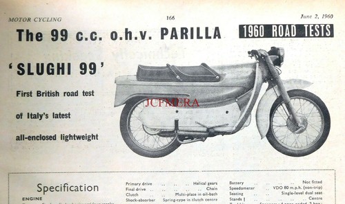 Parilla slughi 99cc - parilla, 'slughi