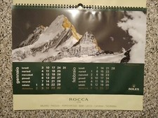 Calendario ROLEX anno 2011