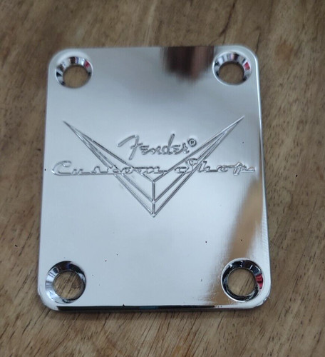 Neck plate fender custom shop - neck,