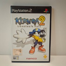 KLONOA 2 PS2 PAL ITA LUNATEA'S VEIL PLAYSTATION 2 COMPLETO